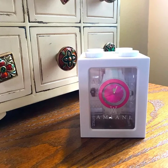Amiani | Accessories | New Pink And White Amiani Watch  display picture 2